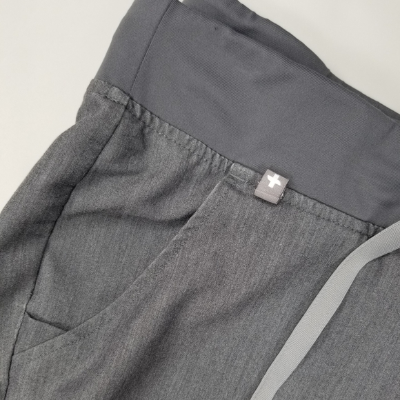 Figs Zamora Joggers Scrub Pants Sz M Gray - Picture 5 of 7